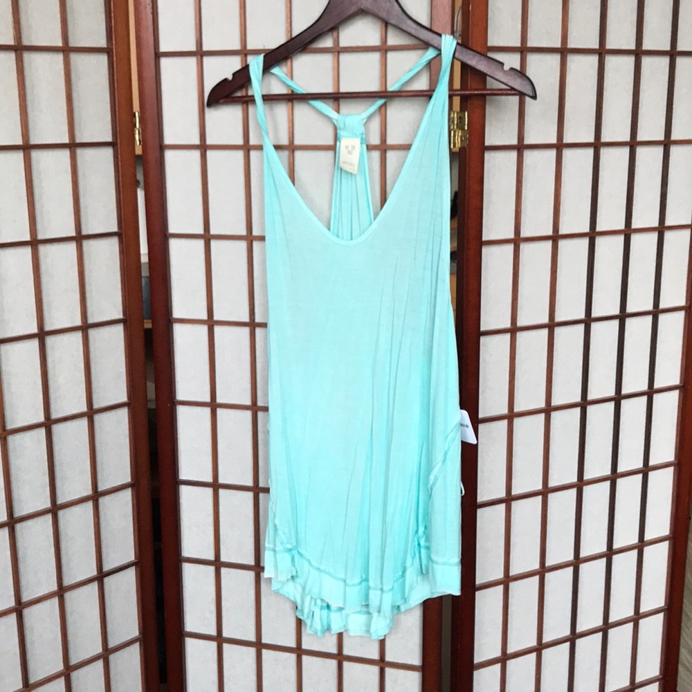 NWT Free People Long Flowy Tank